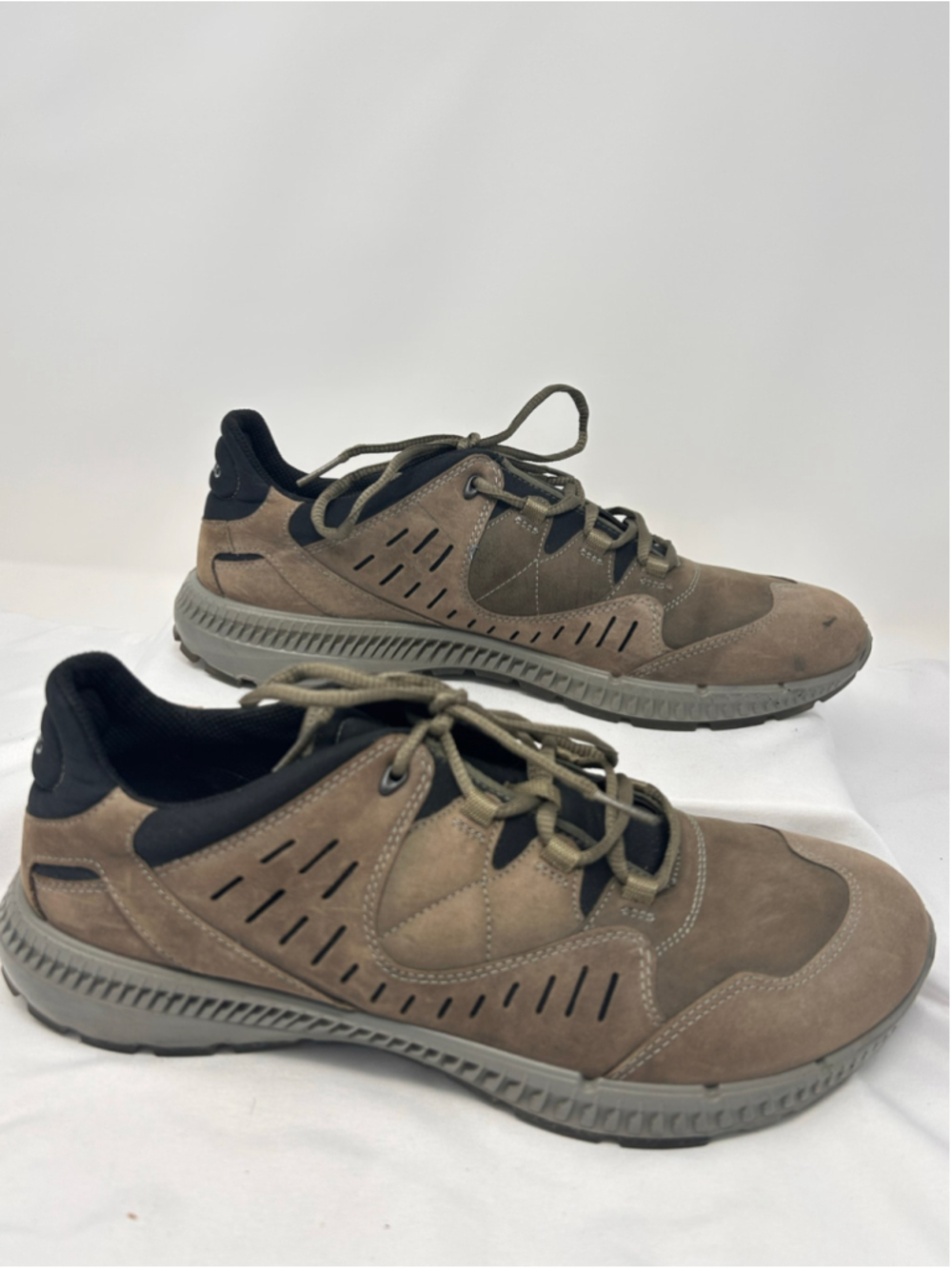 ECCO Terrawalk Men’s Leather Hiking Shoes Brown Size 45
